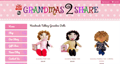Desktop Screenshot of grandmas2share.com